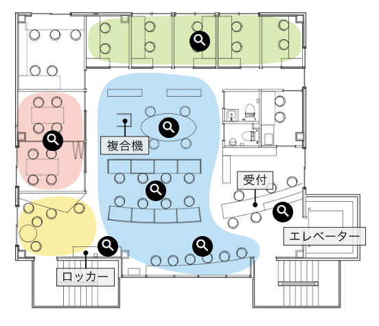 オフィスの写真