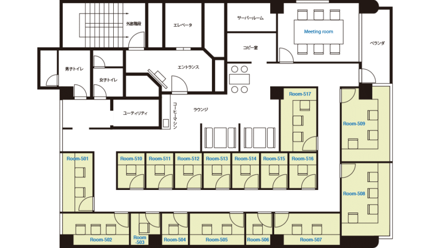 オフィスの写真