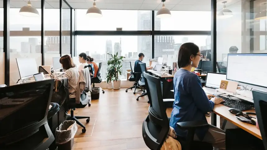オフィスの写真