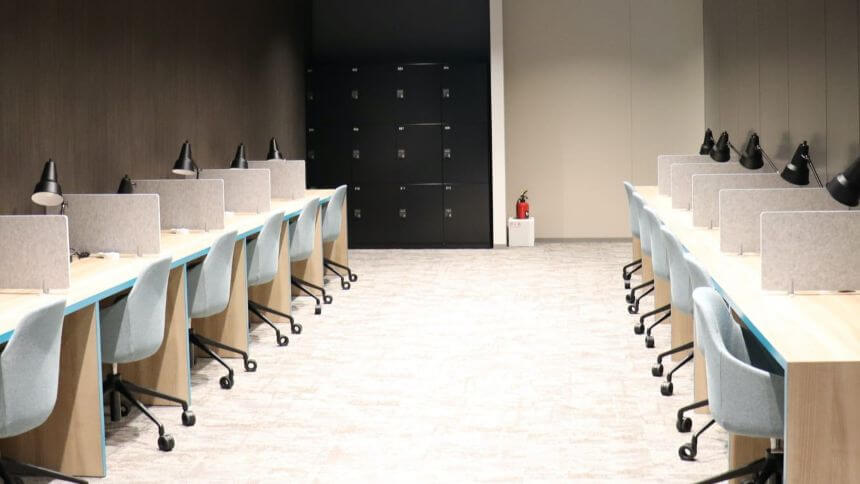 オフィスの写真